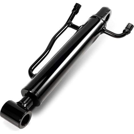 Mini Pelle Hydraulique Durable, Cylindre de Pouce de 25mm, Trou Unique pour Machines de 3 Tonnes, Acier allié, Longueur de 400mm (1/5)