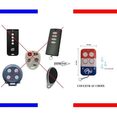 EXTEL - TELECOMMANDE COPIEUSE MULTIFREQUENCE COULEUR FR EXTEL ATEM 2, 3, 4, WEATEM5, LIFTI ... - BIP PORTAIL (1/2)