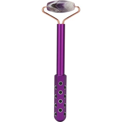 Rouleau de Massage Visage en Pierre de Germanium - Outil Anti-Âge 2 en 1 pour Soins de la Peau (1/5)