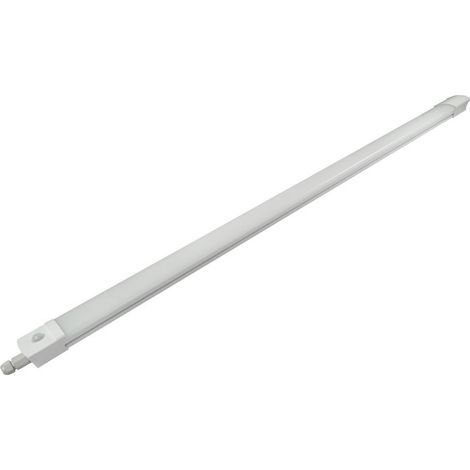 Réglette LED étanche à détection 120cm 40W IP65 WOLTZ (1/3)