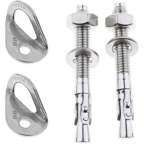 4 pièces ancrage inox 304 25KN pour varappe boulon fixation piton expansion (1/5)