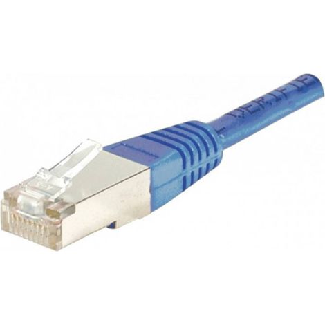 Cordon Cat 6 RJ45 F/UTP - 2m Bleu (1/3)