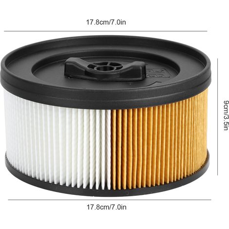 Ersatzfilter für WD4-WD5-kompatible Staubsauger, aus robustem ABS-Material, Zubehör zur Verbesserung der Reinigungsleistung (1/5)