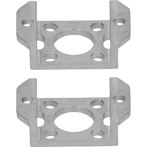 2 supports d'arbre de rail linéaire à poutre carrée, siège fixe pour accessoires Gobilda 3208‑0001‑0002 (1/5)