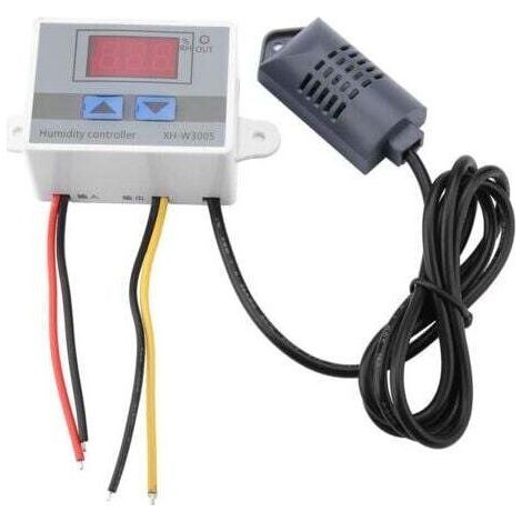 XHW3005 Humidité Hygrostat Capteur Hygromètre Numérique Commutateur Contrôleur 0 à 99% R(12V) (1/4)