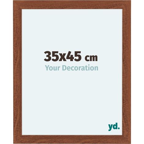 yd. - Cadre photo 35x45 - Noyer - MDF - Como (1/5)