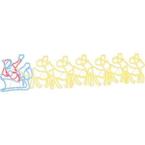 Décoration de Noël Multicolore 69 x 79 cm PVC