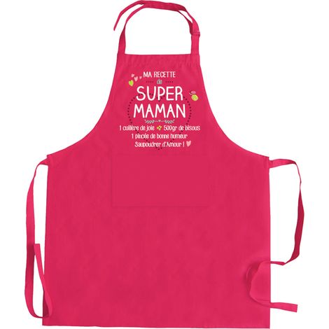 Tablier Super Maman Winkler Tablier Humoristique Et Protecteur Pour Maman - Winkler (1/2)