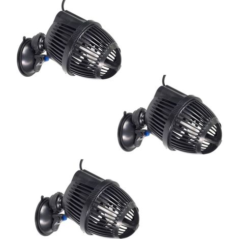 3 Pompes De Brassage 3000 l/h Pour Aquariums Marins Et Eau Douce