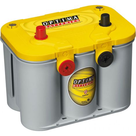Batterie Dual Sprial Cell OPTIMA YELLOW TOP YT U - 4.2 12V 55AH 765 AMPS (EN) (1/4)