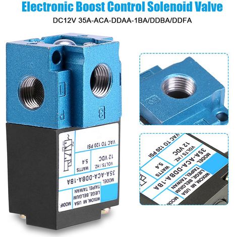 12-V-DC-Boost-Regelmagnetventil für Markiermaschinen, kompatibel mit 35AACADDAA1BA/DDBA/DDFA, präzise elektronische Steuerung (1/5)