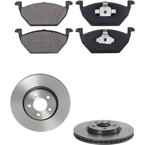 KIT FRENI ANTERIORI compatibile con SKODA KAMIQ (NW4) - DISCHI + PASTIGLIE OEM: P 85 041 , P 85 167 / 18636 , 18637 /SOSTITUZIONE DIRETTA/BASSA POLVERE/SILENZIOSO (1/5)