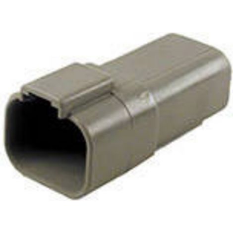 TE Connectivity DT04-4P-C015 Rundstecker Stecker, gerade Gesamtpolzahl: 4 Serie (Rundsteckverbinder)