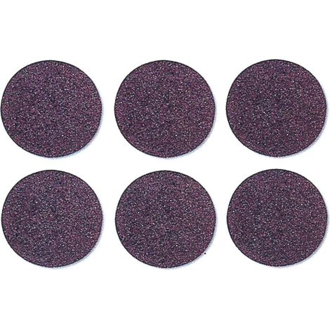 cf 6 piA ces rondelles en feutre auto-adhA sives pour chaises marron mm 30 sous assises et protection
