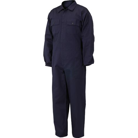 Industrial Starter TUTA CON CERNIERA 100% COTONE Col. Blu Tg. L