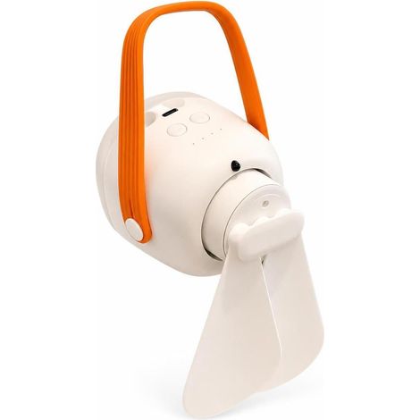 Mini ventilateur plafond portable USB rechargeable- 2 Vitesses (1/5)
