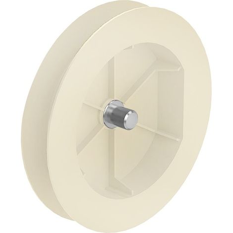 Disco plástico persiana con espiga de 12mm - 120x40mm C18, MARCA, alta resistencia y fácil instalación