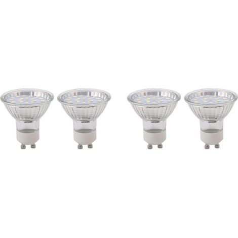 4x LED-GU10-Dunstabzugshaubenlampen, LED-Herdlampen, Ersatz für Halogenlampen in der Küche (3000 K)