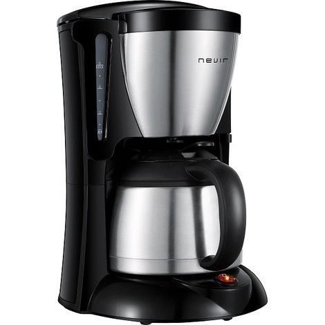 Cafetera de Goteo Nevir NVR-1133 TCM 12 Tazas 900W Acero Inoxidable