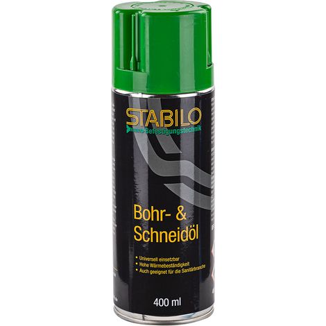 Stabilo Bohr und Schneidölspray 400 ml Bohrspray Ölspray Schmieröl Spray