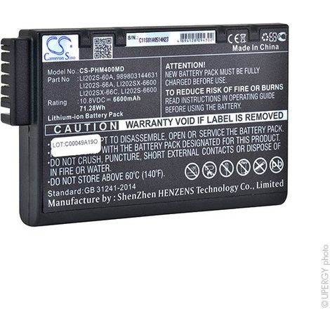 CS - Batterie médicale rechargeable 10.8V 6.6Ah (1/2)