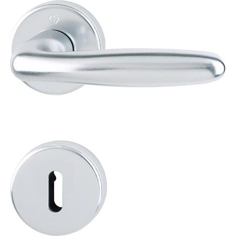 HOPPE Garniture à rosette Verona 1510 / 42KB/42KBS aluminium F1 ( 3000203132 ) (1/4)