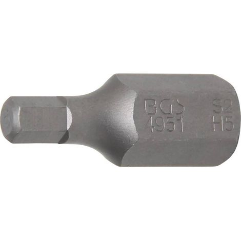 Embout 30 mm 10 mm (3/8\) - Six Pans Intérieurs 5 mm - Précision et Robustesse, Acier - D-Work (1/5)