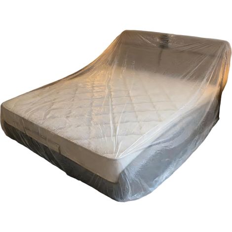 Transparente Sofa-Schutzhülle 240 x 470 cm – Wasserdichte Staubschutz-Plastikplane mit elastischem Band, Möbelschutz für Umzug und Zuhause (1/5)