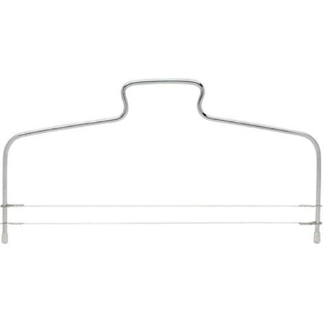 Emporte-pièce en acier inoxydable, 32 cm x 18 cm, à 2 rangées réglables.
