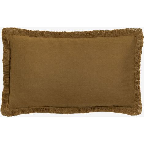 SKLUM Rechteckiges Kissen 30x50 cm aus Baumwolle Soncey Sandbraun