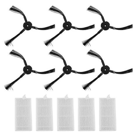 brosses latérales + 5 filtres pour aspirateur robot Lidl SilverCrest SSR 3000 A1 - Accessoires pour aspirateur (1/5)