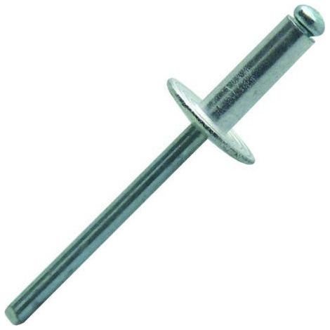 Scell-It – Rivets aveugles aluminium/acier 4.8 x 14 mm – 250 pièces – ASL4814 – Pour assemblages solides et durables