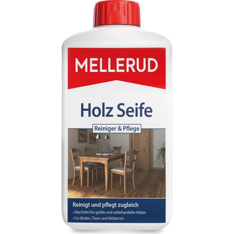 MELLERUD Holz Seife Reiniger & Pflege, 1 Ltr (1/5)