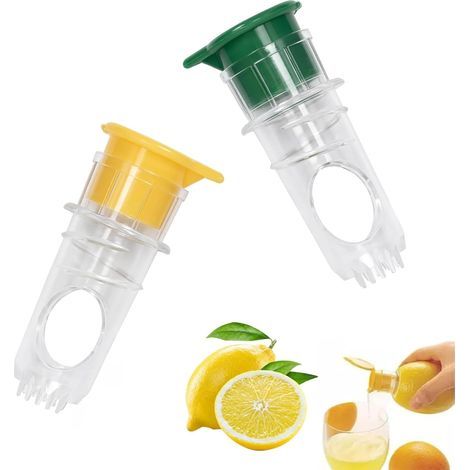 Presse Agrumes 2 Pièces – Presse Agrumes Manuel pour Citrons, Oranges & Agrumes – Extracteur de Jus Manuel Robuste pour Cuisine, Camping & Événements (1/5)
