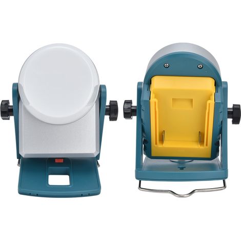 18-W-LED-Arbeitsleuchte, tragbar, mit Haken, betrieben mit einem 14-V-/18-V-Lithium-Akku von Bosch. (1/5)