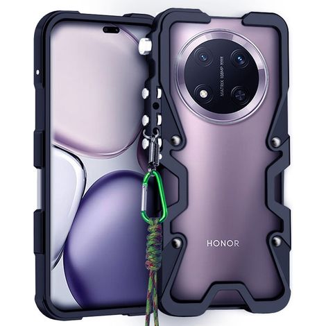 Custodia protettiva resistente per Honor Magic 7 Lite 5G - nera (1/2)