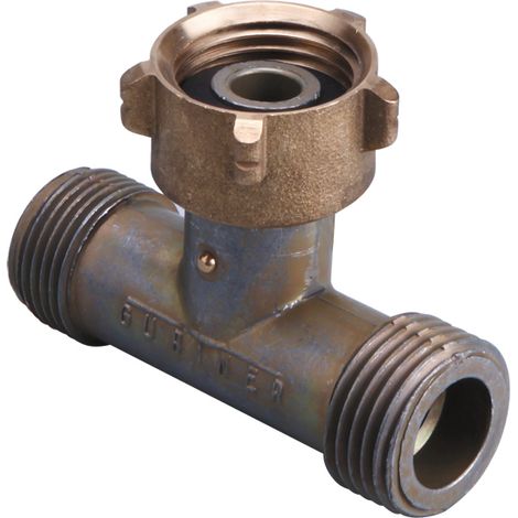 Té de acoplamiento para botellas de gas butano-propano 20x150