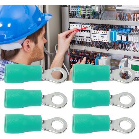 100-Tonnen-Kupfer-Crimpklemmen, AWG 22-16 Drahtverbinder RV1.25-3 (zu verkaufen) (1/5)
