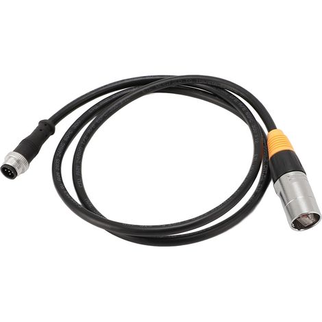 Cavo Ethernet da 42,52 pollici, da connettore M12 a 5 pin a RJ45 maschio, impermeabile, schermato, per uso interno ed esterno. (1/5)