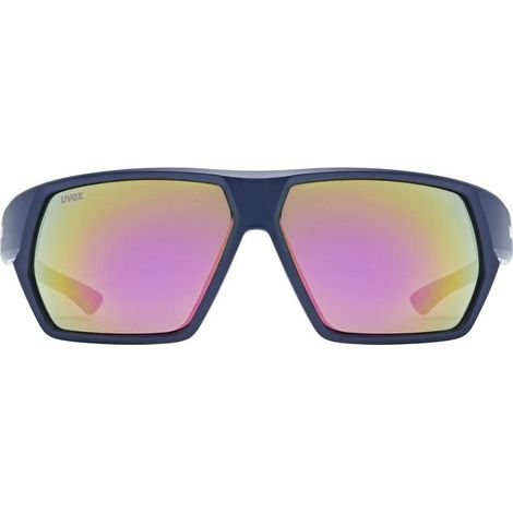 Gafas de ciclismo Uvex Sportstyle 238 - Deep Space Mate/Rojo Espejo (1/2)