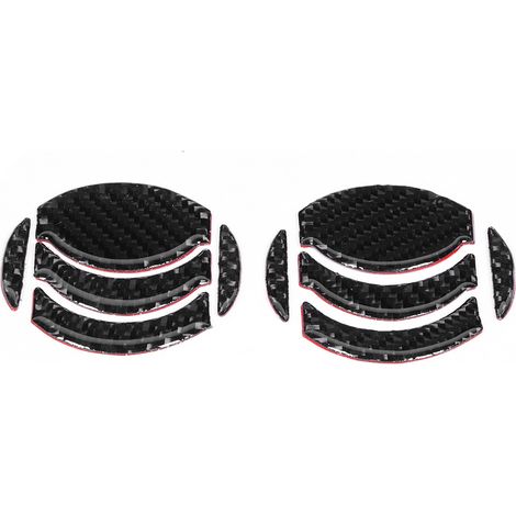 Ensemble de 10 garnitures de ventilation de porte en fibre de carbone pour Nissan 350z 2006-2009 (1/5)