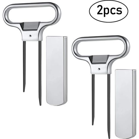 sacacorchos de dos puntas, aleación de zinc y acero al manganeso, para vino y cerveza, regalo. (1/5)