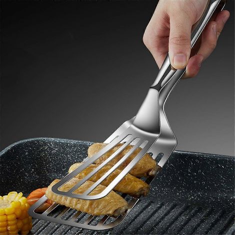 Multifunktionale Küchen-Steakschaufel aus Edelstahl