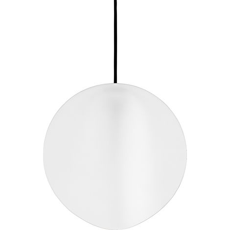 Sirio Lampe À Suspension En Céramique Made In Italy, Design Modulaire Avec Source Led Intégrée, Lumière Chaude 3000K, Finition Couleur Blanc, Ø 24 Cm (1/5)