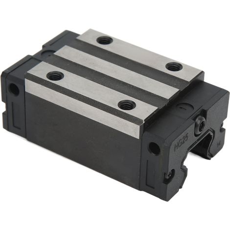 Glissière linéaire, guide linéaire à billes, guide de mouvement en acier, bloc coulissant pour rail, pièces CNC à monter soi-même (1/5)