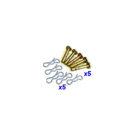 10er-Pack Scherbolzen für Schneefräsen 738-04124A 714-04040 - Crezuo