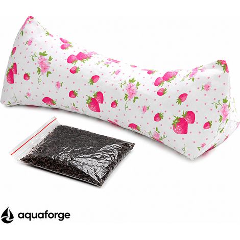 Almofada Cervical Ergonómica Algodão Respirável Capa Removível 36 x 14 x 7 cm (1/5)