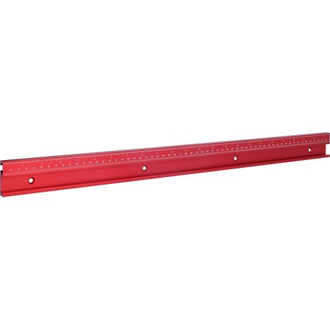 Rainure 600mm pour scie à table, guide en aluminium, poussoir de sécurité, pièce de fixation pour défonceuse, rail de 45 cm, accessoire de menuiserie robuste (1/5)