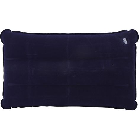 Coussin gonflable PVC pliable anti-fuite version améliorée pour sac à dos, camping, randonnée, trekking, bleu marine (1/5)