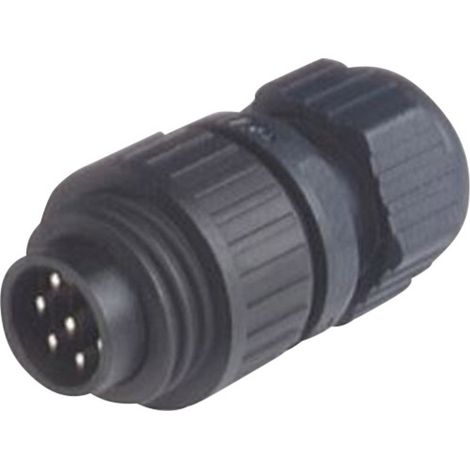 Hirschmann 934 126-100-1 934126100 Rundstecker Stecker, gerade Gesamtpolzahl: 6 + PE Serie (Rundstec (1/4)